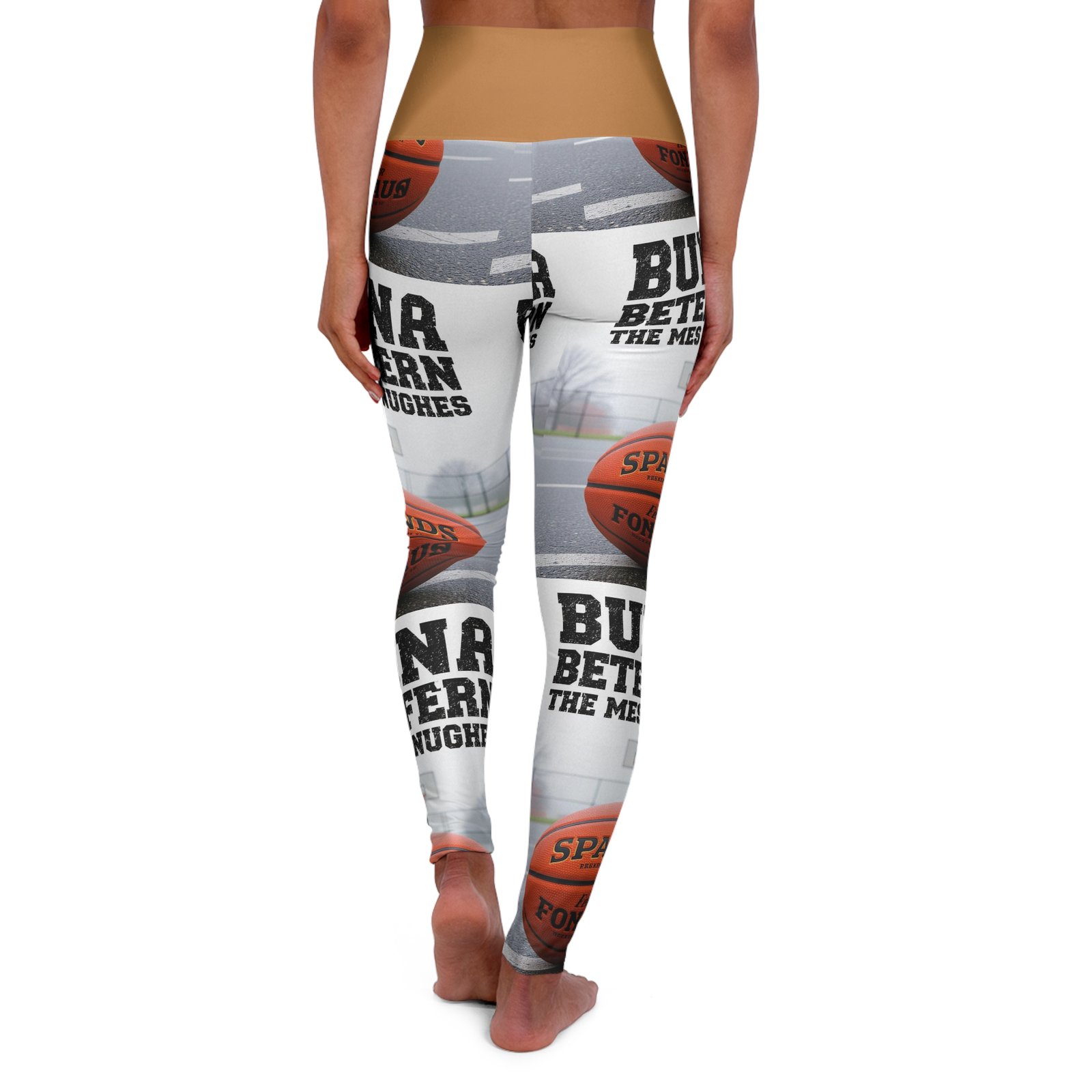 High Waisted Yoga Leggings - Athletic Wear, Sports Leggings, Fitness Clothing, Yoga Gear, Exercise Pants, Activewear for Women - Image 2