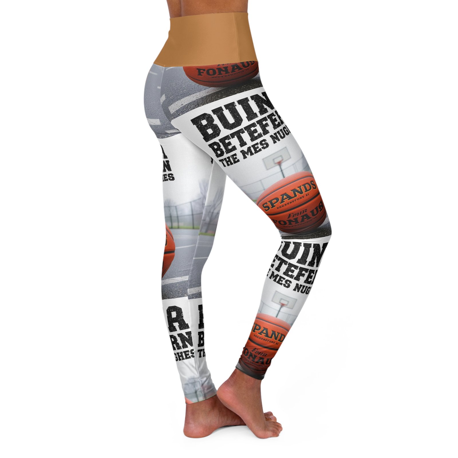 High Waisted Yoga Leggings - Athletic Wear, Sports Leggings, Fitness Clothing, Yoga Gear, Exercise Pants, Activewear for Women - Image 4