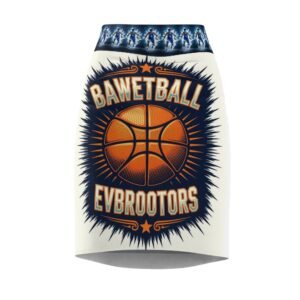 Women's Basketball Pencil Skirt, Sports Fan Wear, Athletic Skirt, Game Day Outfits, Basketball Gifts, Team Spirit Apparel