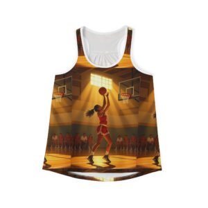 Basketball Inspiration Women's Tank Top, Sportswear, Gym Top, Activewear, Gift for Athletes