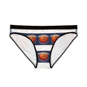 Basketball Women's Underwear, Sports Panties, AOP Lingerie, Gift for Athletes, Basketball Fan Gear