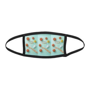 Youth Sports Theme Face Mask, Kids Basketball Mask, Comfortable Kids Masks, Sports Gift for Children, Fun Protective Face Cover