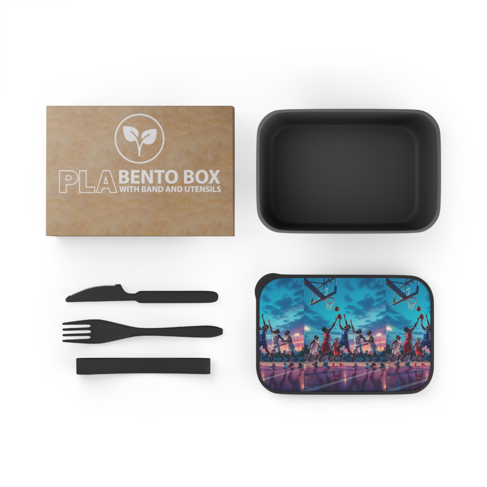 Sports Themed Bento Box, Basketball Lunch Container, Meal Prep Box, Gym Snacks, Perfect for Athletes - Image 3