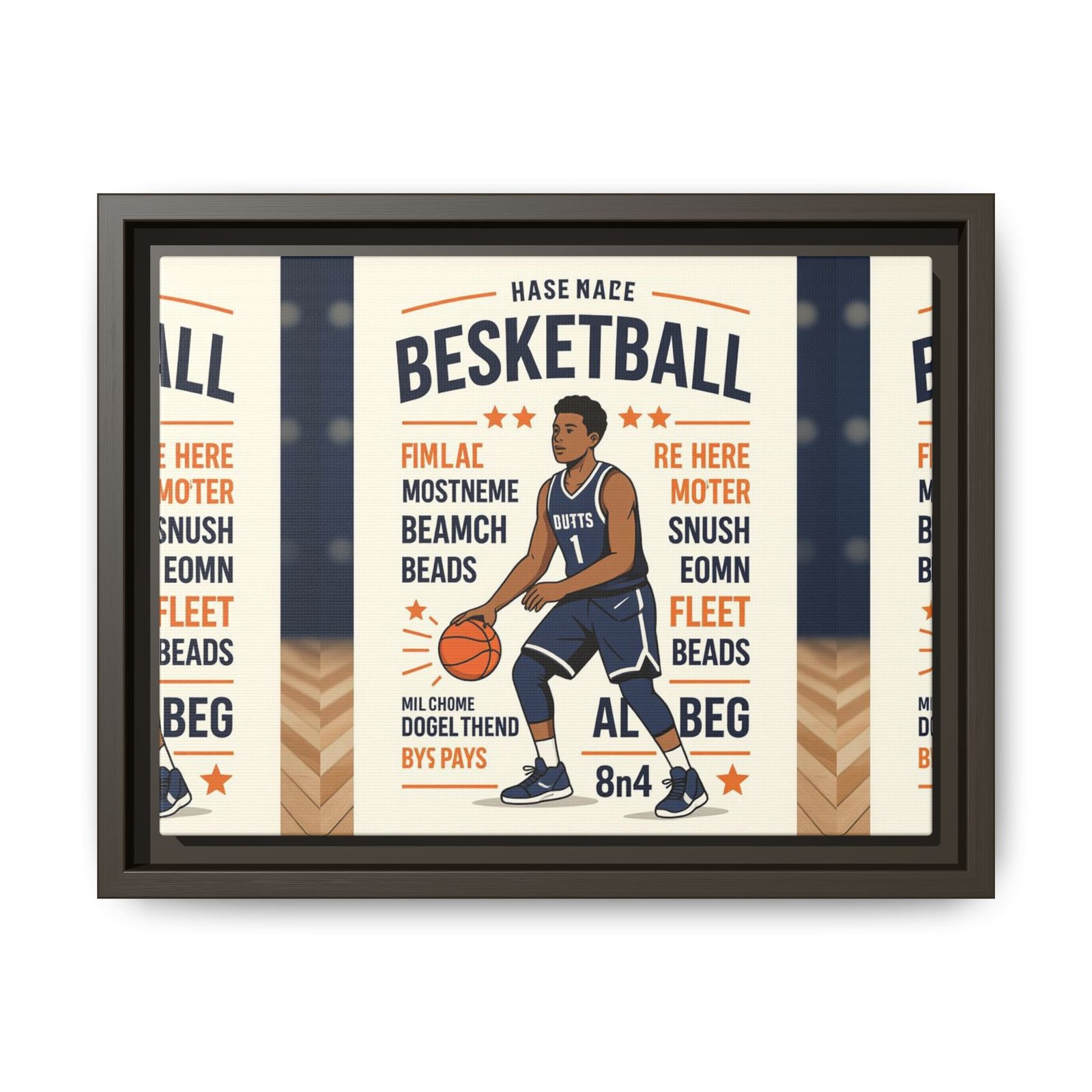 Matte Canvas, Framed (Multi-color) - Image 5