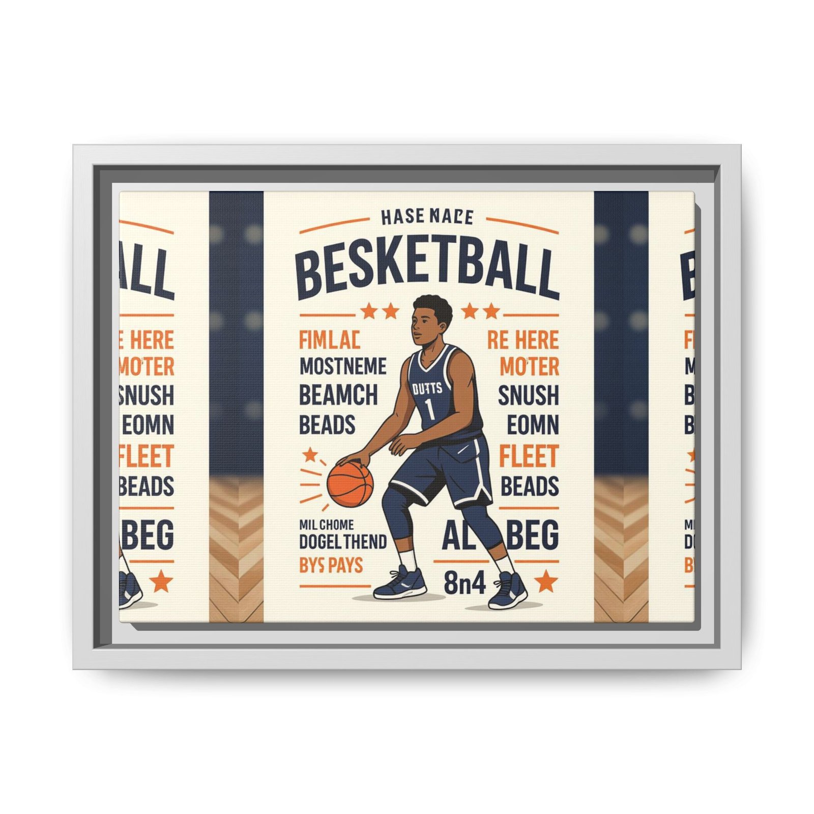 Matte Canvas, Framed (Multi-color) - Image 9