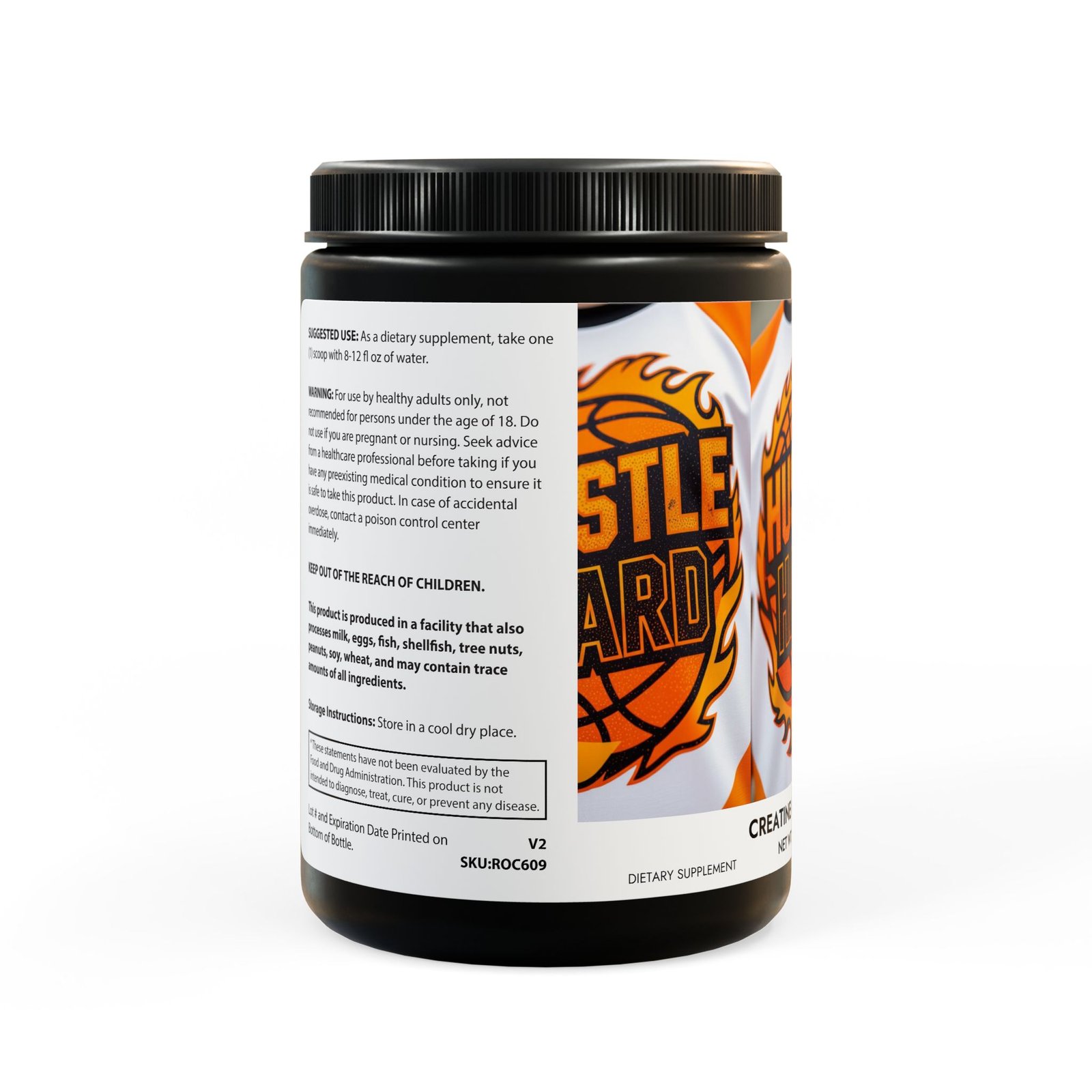 Creatine Monohydrate Supplement (300g, 10.58oz) - Image 2